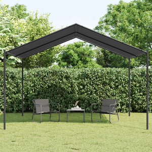 Canopy Tent Anthracite 4x4 m Steel and Fabric