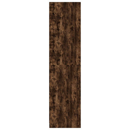 Wardrobe Smoked Oak 100x50x200 cm Engineered Wood