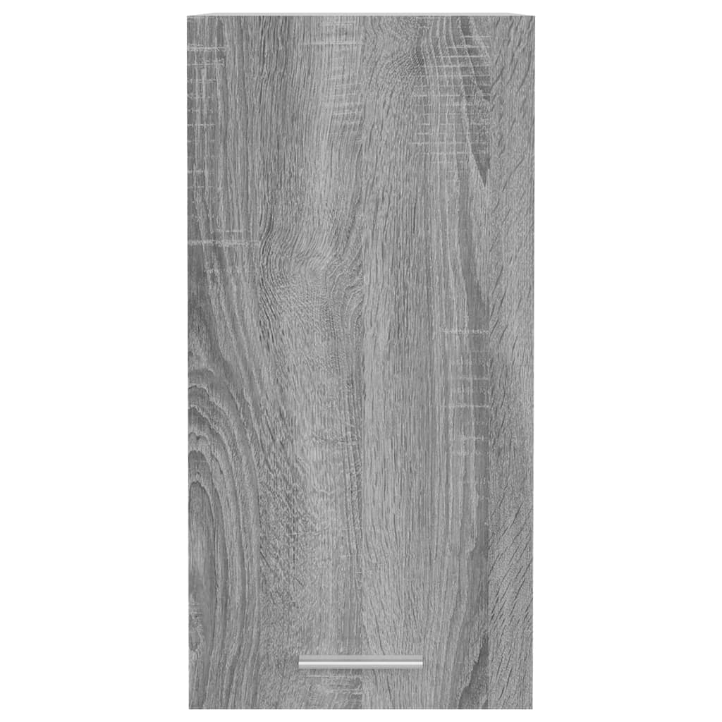 Hanging Cabinet Lyon Grey Sonoma 29.5x31x60 cm Engineered Wood