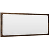 2 Piece Bathroom Furniture Set Smoked Oak Engineered Wood