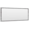 2 Piece Bathroom Furniture Set Grey Sonoma Engineered Wood