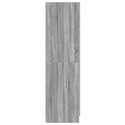 Wardrobe Grey Sonoma 82,5x51,5x180 cm Engineered Wood