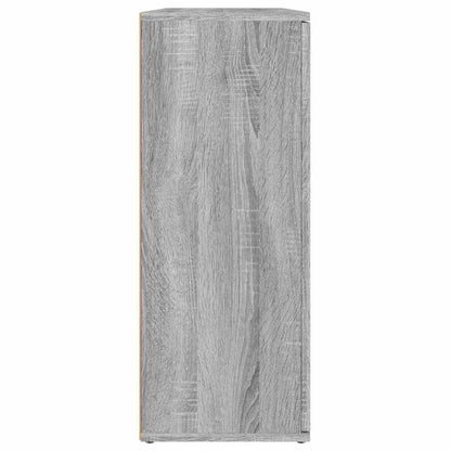 Sideboard Grey Sonoma 91x29.5x75 cm Engineered Wood