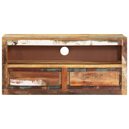 TV Cabinets 2 pcs 88x30x40 cm Solid Wood Reclaimed