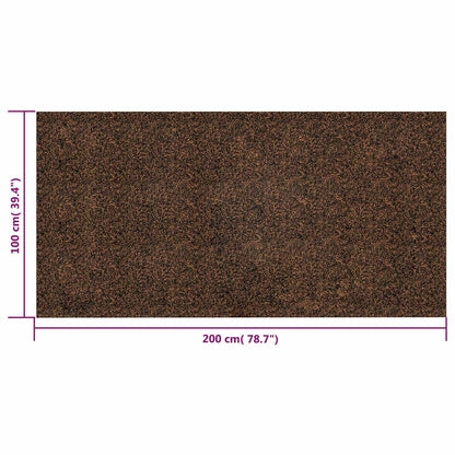 Cork Roll Brown 200 x 100 cm Cork and Rubber