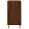 Bedside Cabinet Brown Oak 40x35x70 cm Engineered Wood