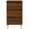 Bedside Cabinet Brown Oak 40x35x70 cm Engineered Wood