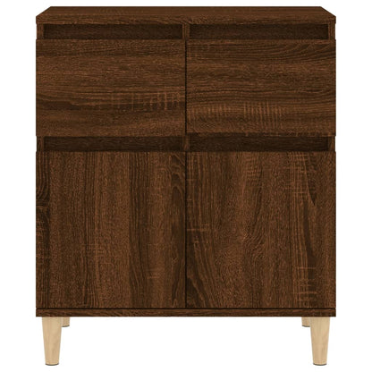 Sideboard Brown Oak 60x35x70 cm Engineered Wood