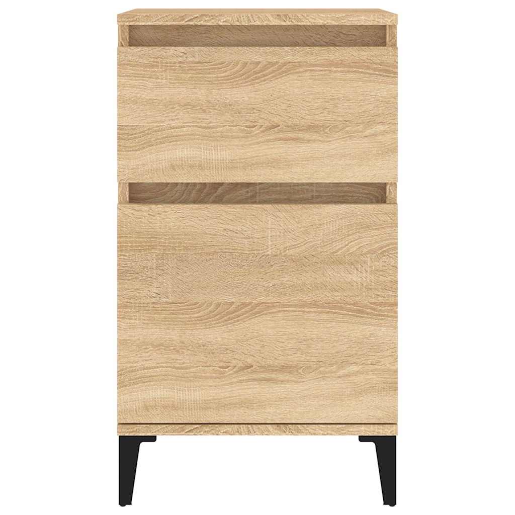 Bedside Cabinets 2 pcs Sonoma Oak 40x35x70 cm
