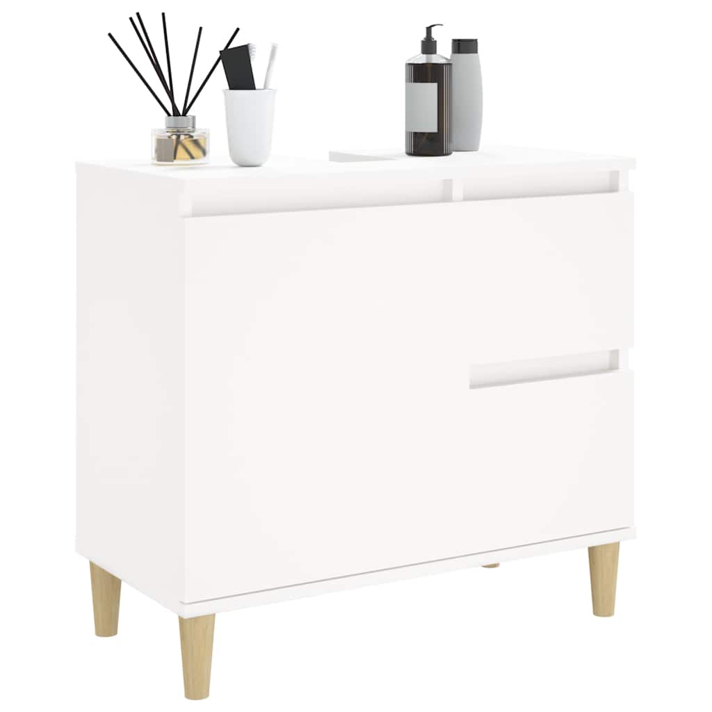 Bathroom Cabinet | White | Engineered wood | Medium | Bathroom Cabinet