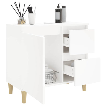 Bathroom Cabinet | White | Engineered wood | Medium | Bathroom Cabinet
