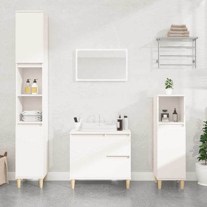 Bathroom Cabinet | White | Engineered wood | Medium | Bathroom Cabinet