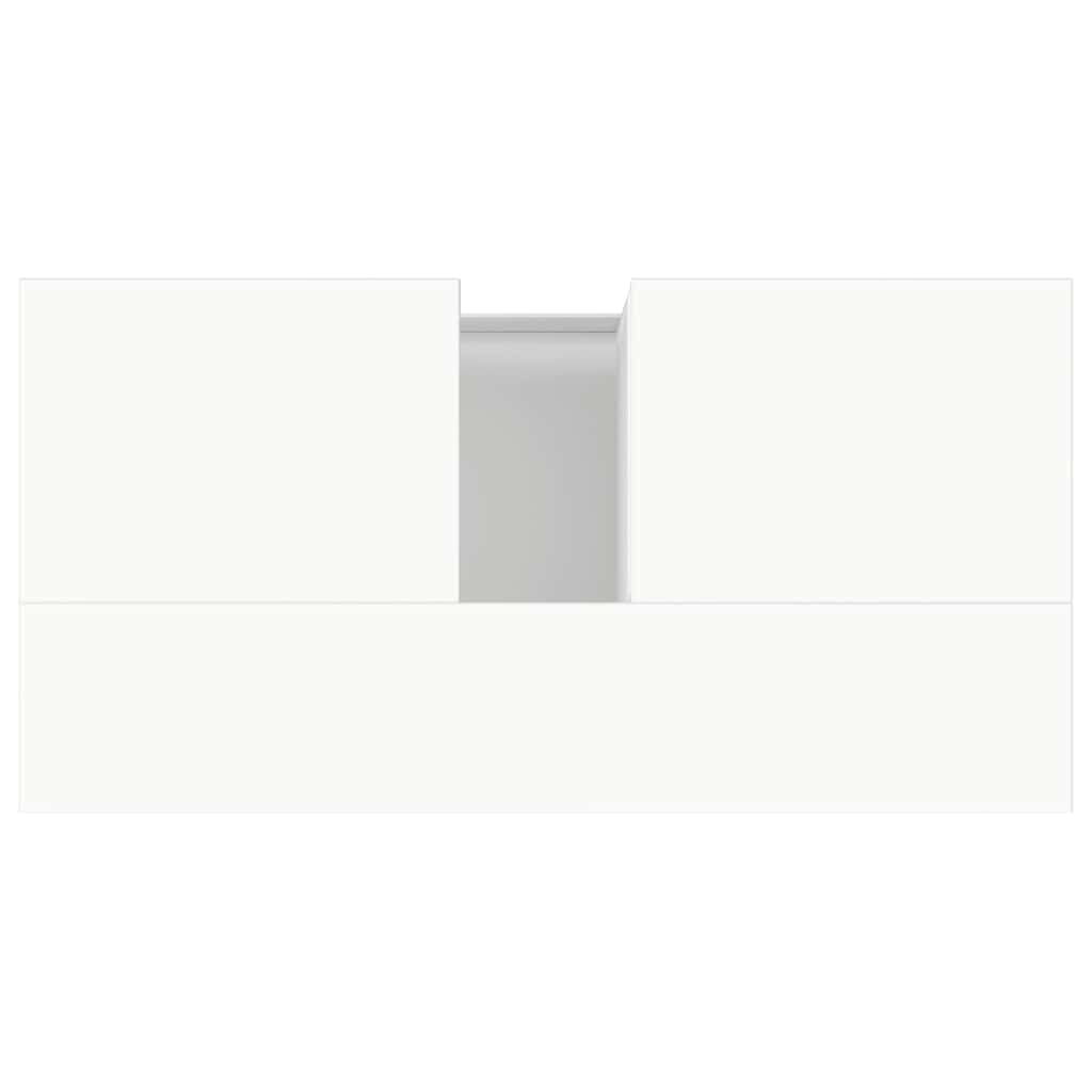 Bathroom Cabinet | White | Engineered wood, metal | Medium