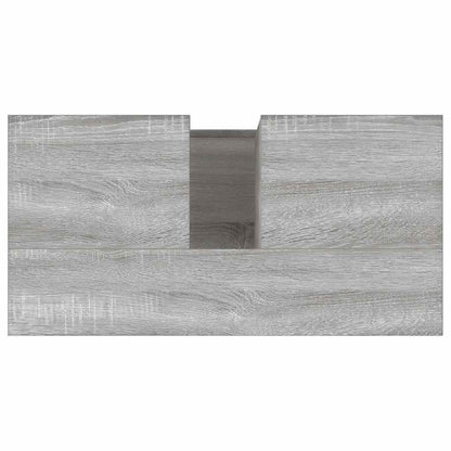 Bathroom Cabinet | Grey Sonoma | Engineered Wood, Metal | Standard