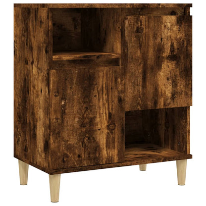 Sideboard Smoked Oak 60x35x70 cm Engineered Wood