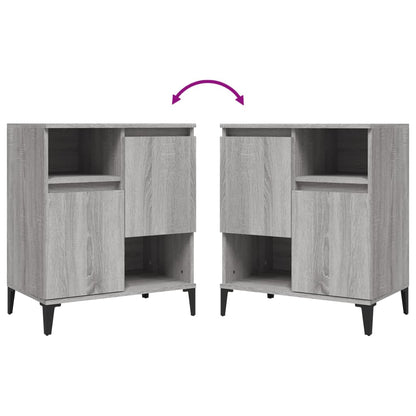 Sideboard Grey Sonoma 60x35x70 cm Engineered Wood