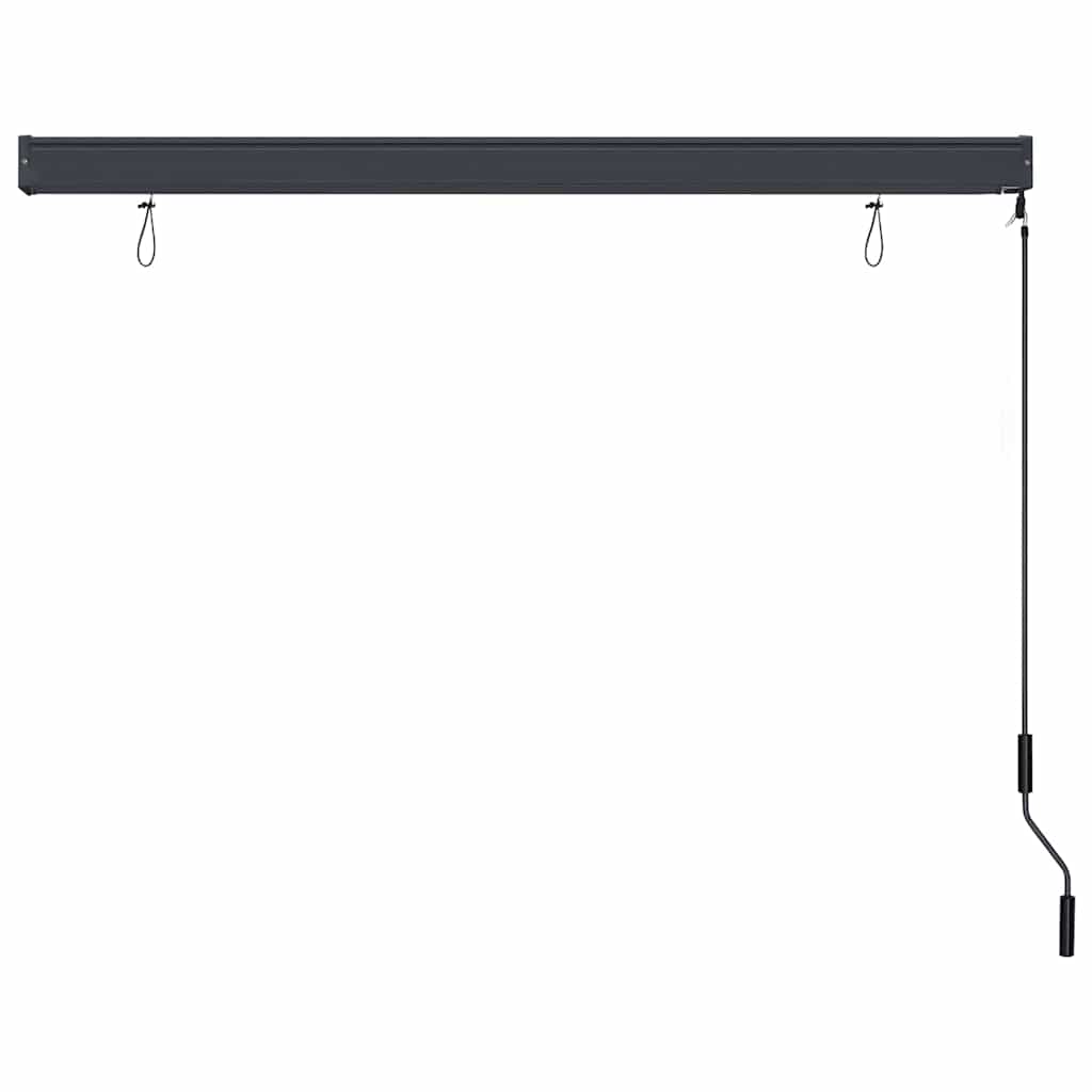 Roller Blind Blue and White 180 x 250 cm Fabric and Aluminum
