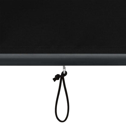 Roller Blind Anthracite 180 x 250 cm Fabric and Aluminum