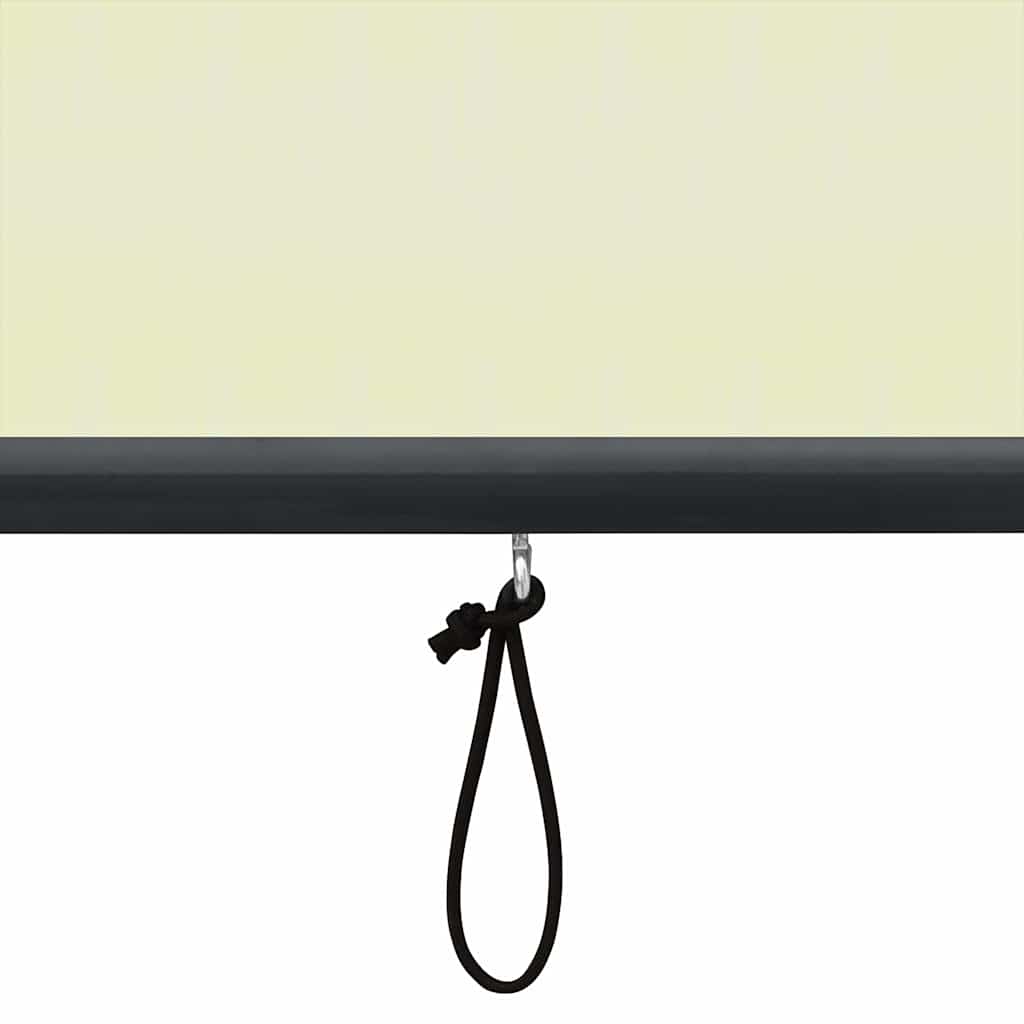 Roller Blind Cream 180 x 250 cm Fabric and Aluminum