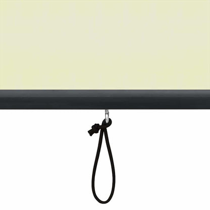 Roller Blind Cream 180 x 250 cm Fabric and Aluminum