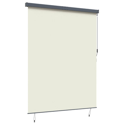Roller Blind Cream 220 x 250 cm Fabric and Aluminum