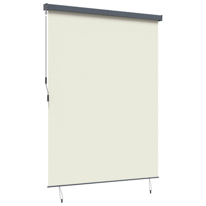 Roller Blind Cream 220 x 250 cm Fabric and Aluminum