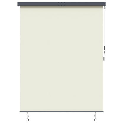 Roller Blind Cream 220 x 250 cm Fabric and Aluminum