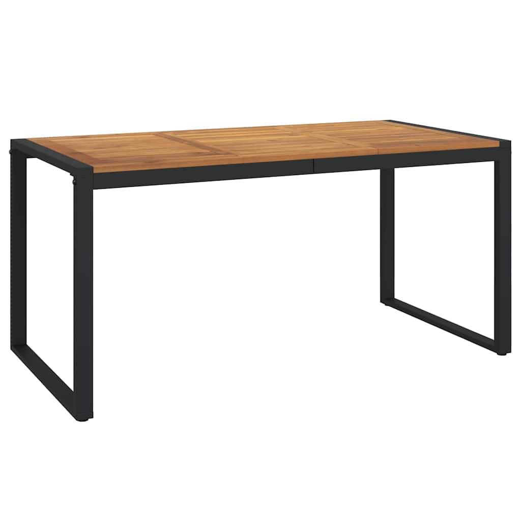 Garden Table | Brown | Solid acacia wood | Medium | Durable