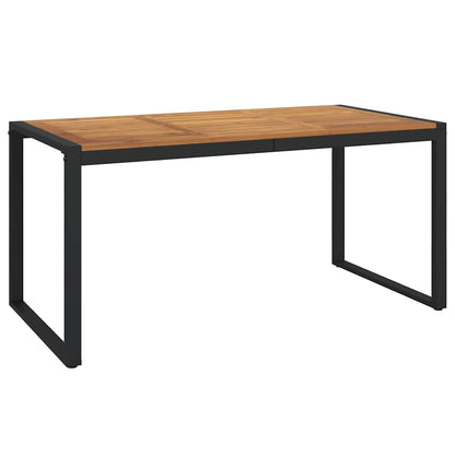 Garden Table | Brown | Solid acacia wood | Medium | Durable
