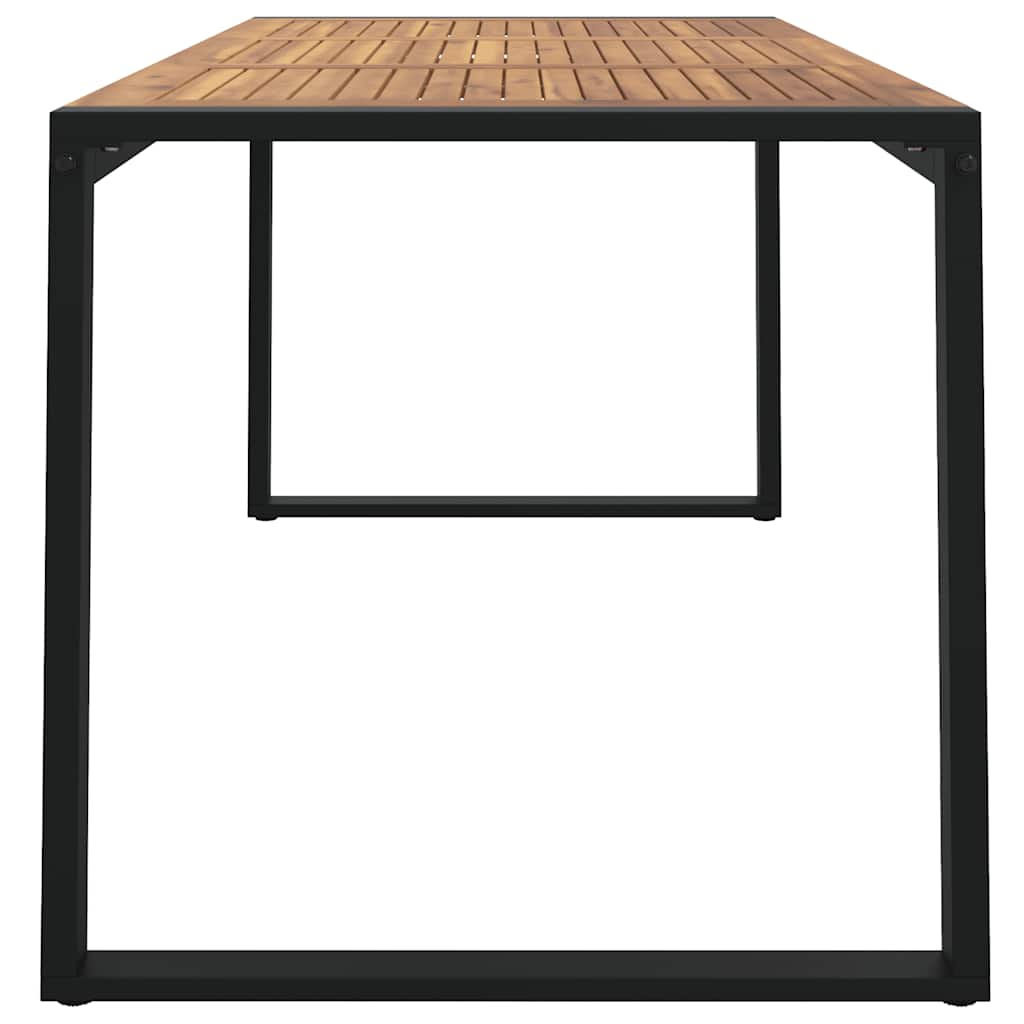 Garden Table | Brown | Solid acacia wood | Medium | Durable