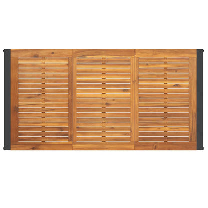 Garden Table | Brown | Solid acacia wood | Medium | Durable