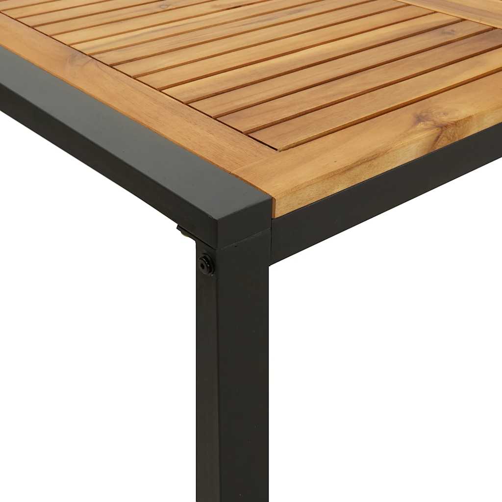 Garden Table | Brown | Solid acacia wood | Medium | Durable
