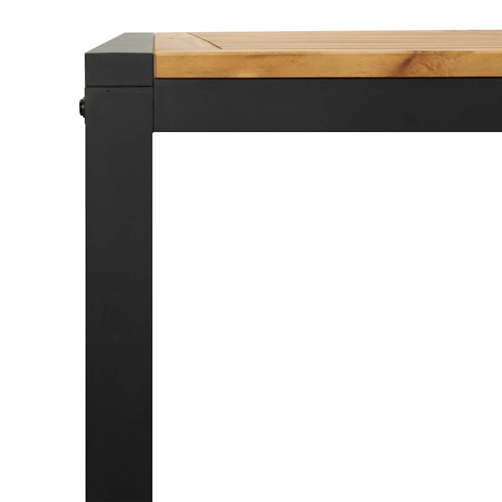 Garden Table | Brown | Solid acacia wood | Medium | Durable