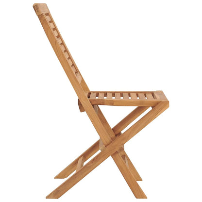 Folding Garden Chair | Set of 2 | Teak | Solid teak wood | Standard