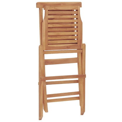Folding Garden Chair | Set of 2 | Teak | Solid teak wood | Standard