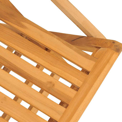 Folding Garden Chair | Set of 2 | Teak | Solid teak wood | Standard