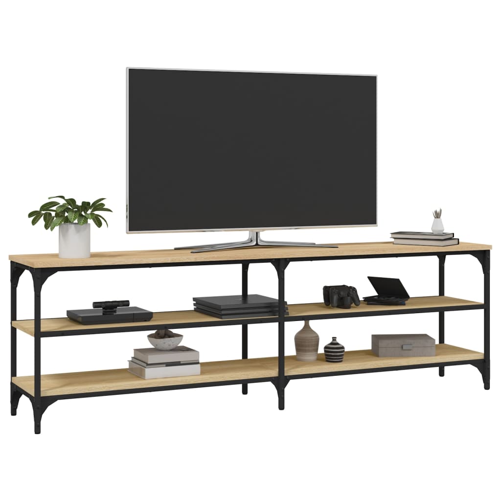 TV Cabinet Sonoma Oak 160x30x50 cm Engineered Wood