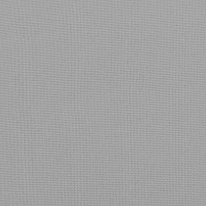 Footstool Light Gray 20.1"x16.1"x15.7" Fabric