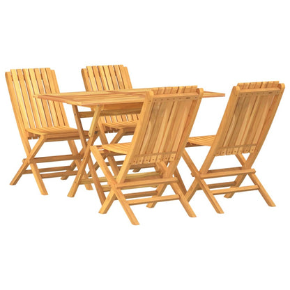Garden Dining Set | Natural Teak | Solid Teak Wood | Medium |  Foldable