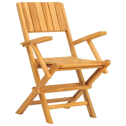 Garden Dining Set | Natural Teak | Solid Teak Wood | Foldable