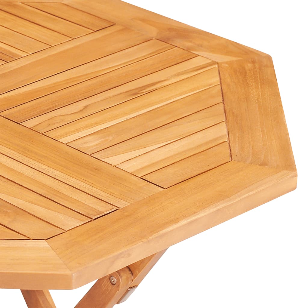 Garden Dining Set | Natural Wood | Solid teak wood | Medium | Foldable
