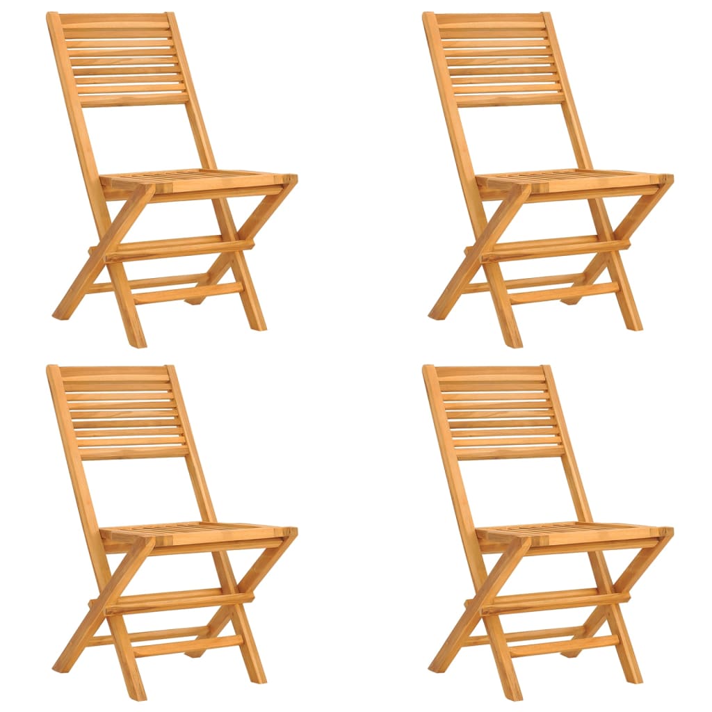 Garden Dining Set | Natural Teak | Solid Teak Wood | 5 Piece Set