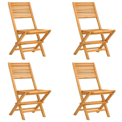 Garden Dining Set | Natural Teak | Solid Teak Wood | 5 Piece Set