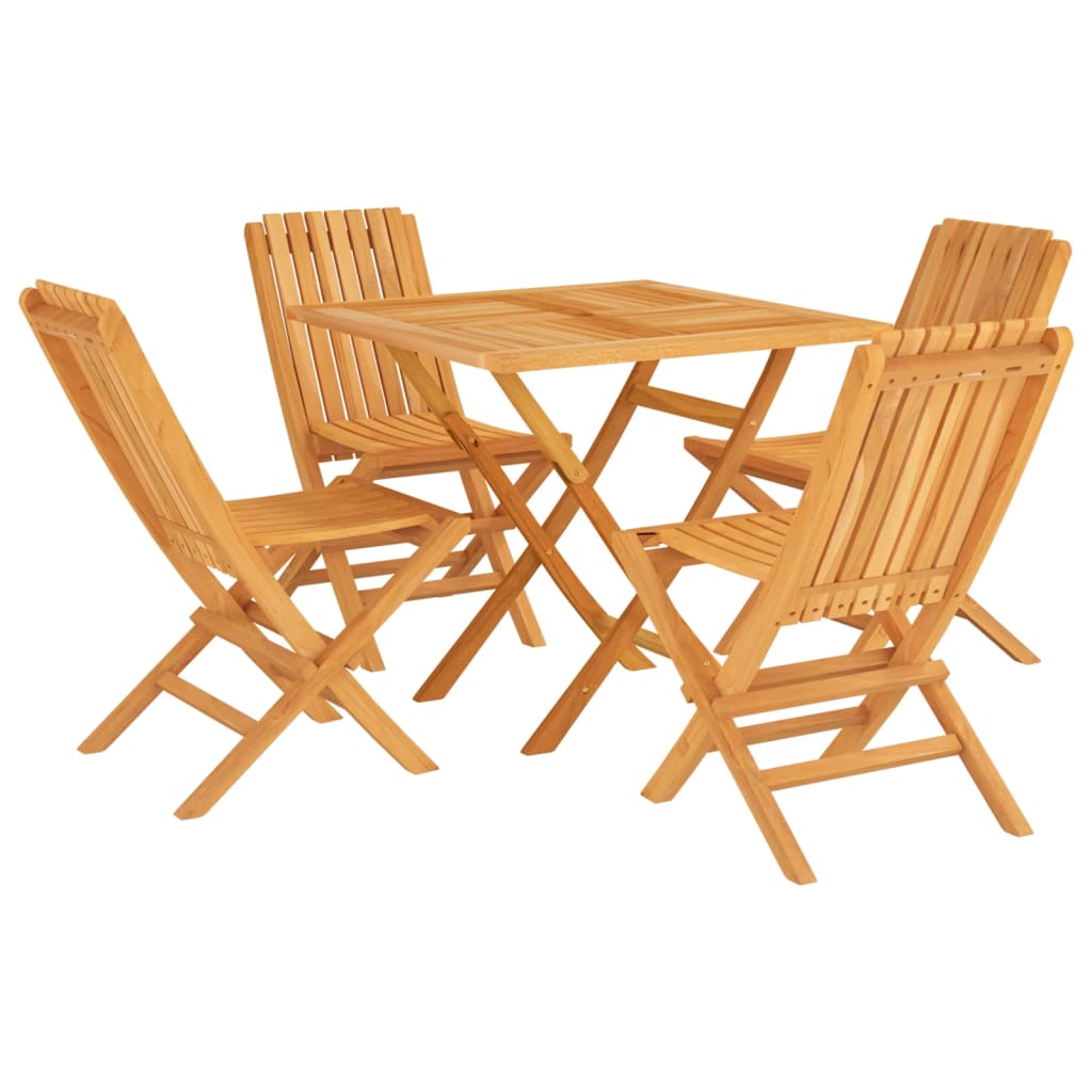 Garden Dining Set | Natural Teak | Solid Teak Wood | Standard | Foldable