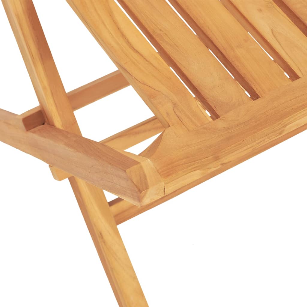 Garden Dining Set | Natural Teak | Solid Teak Wood | Standard | Foldable