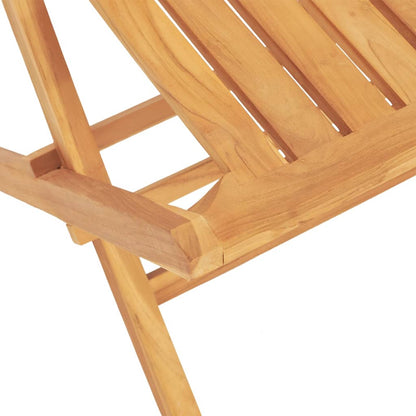 Garden Dining Set | Natural Teak | Solid Teak Wood | Standard | Foldable