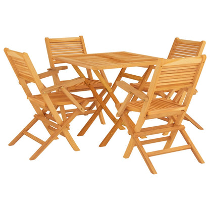Garden Dining Set | Natural Teak | Solid Teak Wood | Medium | Foldable