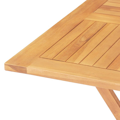 Garden Dining Set | Natural Teak | Solid Teak Wood | Medium | Foldable