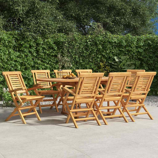 Folding Chairs 8 pcs 56x63x90 cm Solid Wood Teak