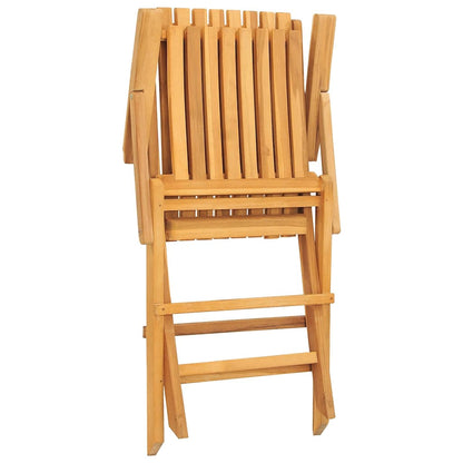 Folding Garden Chair | Set of 8 | Teak | Solid teak wood | Standard